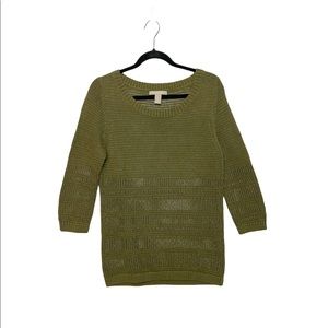 Banana Republic olive green sweater size medium